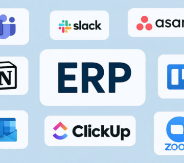 Aplikasi Nafara ERP clickup slack dan manajemen Ruang Meeting Virtual Office di Nafara Virtual Office Tulungagung.