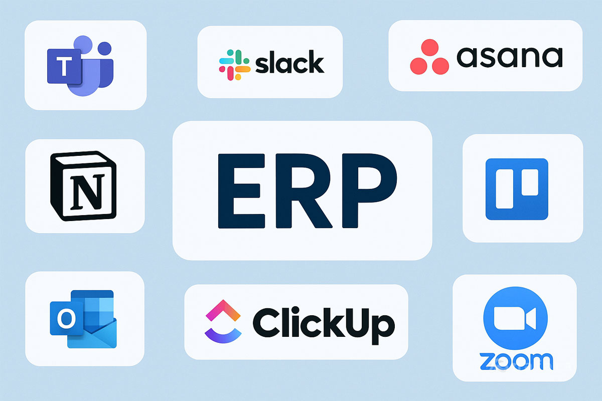 Aplikasi Wajib untuk Pemilik Virtual Office: Dari Meeting Hingga Dokumen 1 Aplikasi Nafara ERP clickup slack dan manajemen Ruang Meeting Virtual Office di Nafara Virtual Office Tulungagung.