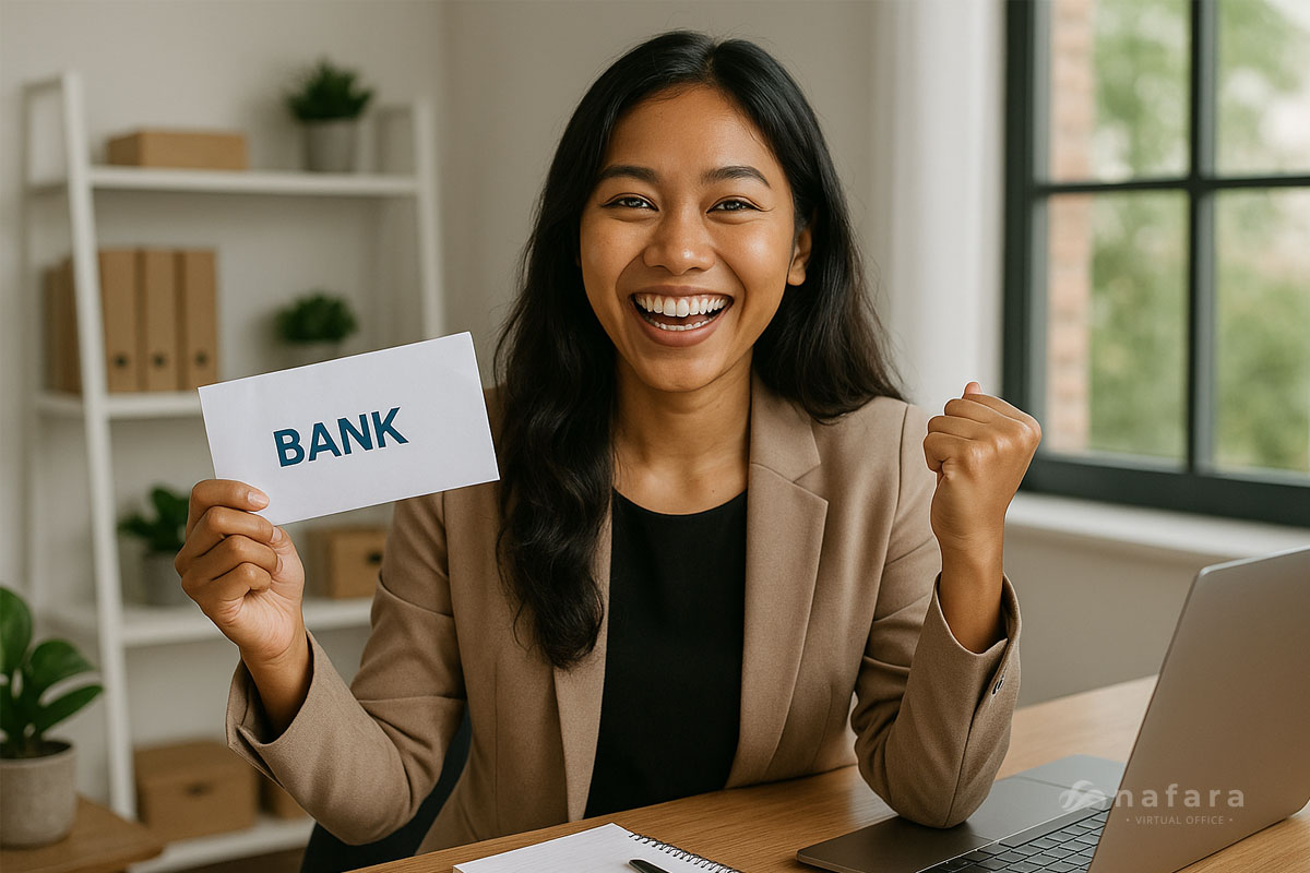 Startup Ini Raih Pendanaan Rp5 Miliar Meski Hanya Pakai Sewa Virtual Office 2 Sewa Virtual Office bisa untuk mengajukan kredit di bank - Nafara Virtual Office